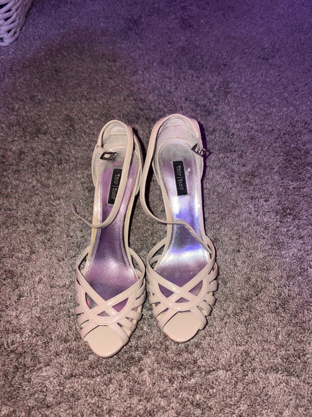 Black House White Market Nude Heels Size 8.5 Womens